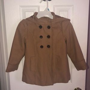 Old Navy Girls Size 5t Hooded Peacoat
